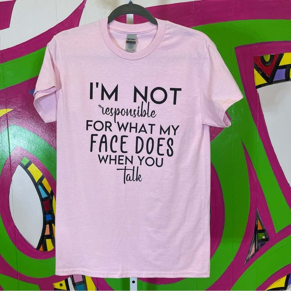 Gildan, Funny Graphic T-Shirt. Size Small. In pristine condition!